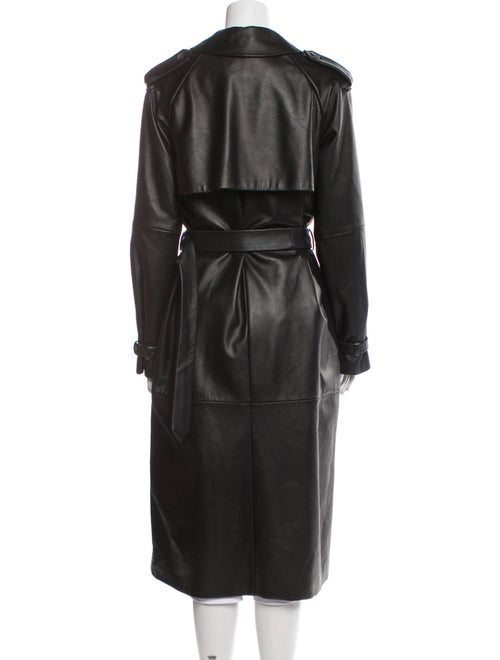 Nili Lotan Leather Trench Coat