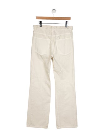 Nili Lotan High-Rise Wide Leg Jeans