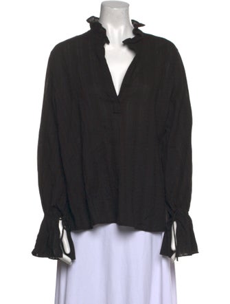 Nili Lotan Long Sleeve Blouse