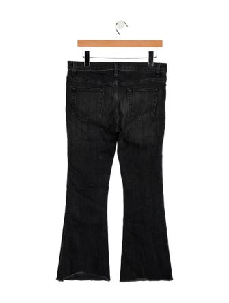 Nili Lotan Low-Rise Straight Leg Jeans