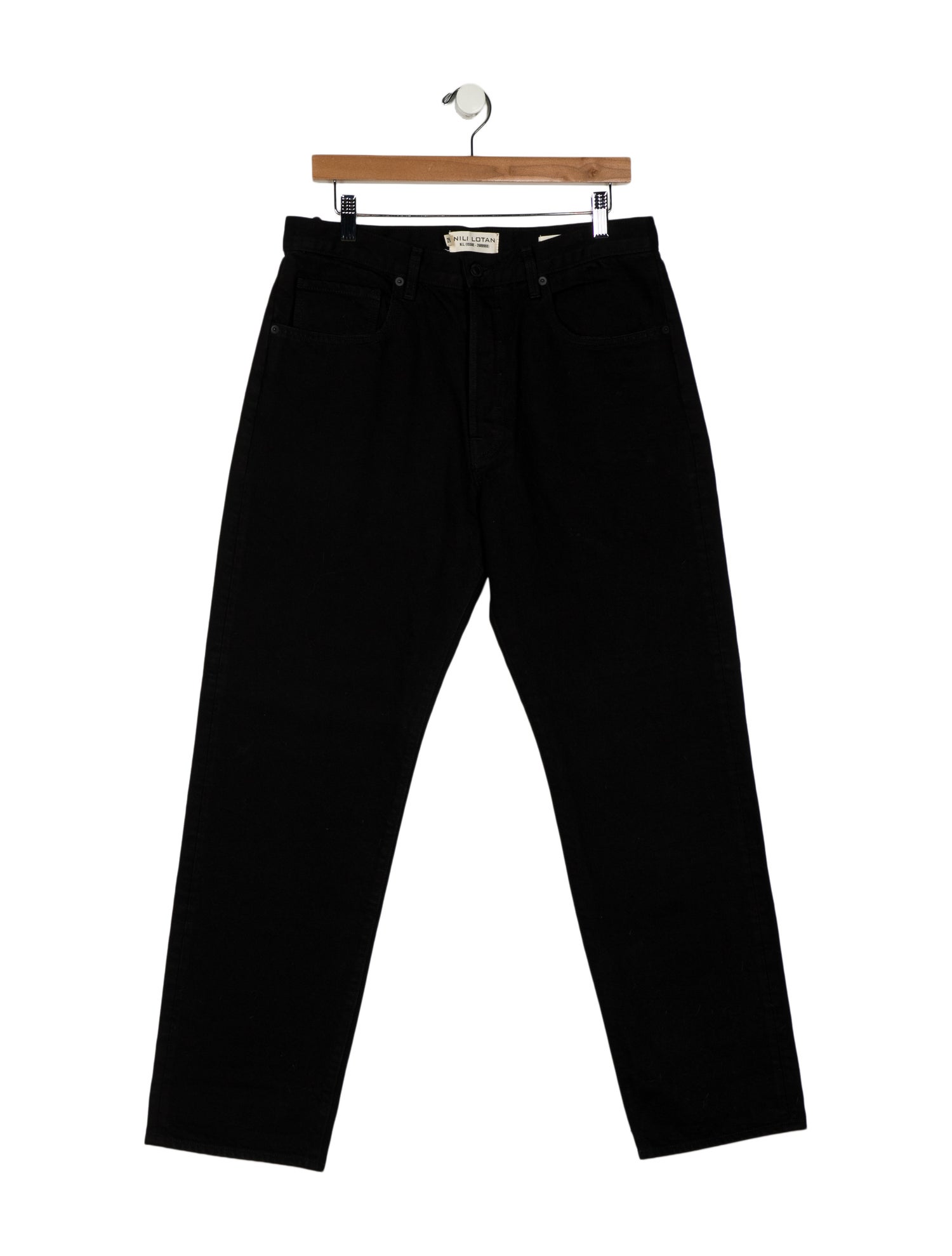 Nili Lotan High-Rise Straight Leg Jeans w/ Tags