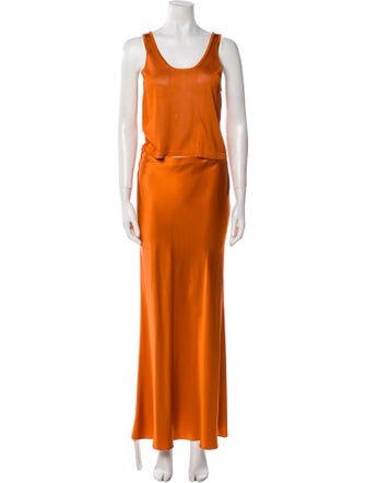 Nili Lotan Silk Skirt Set