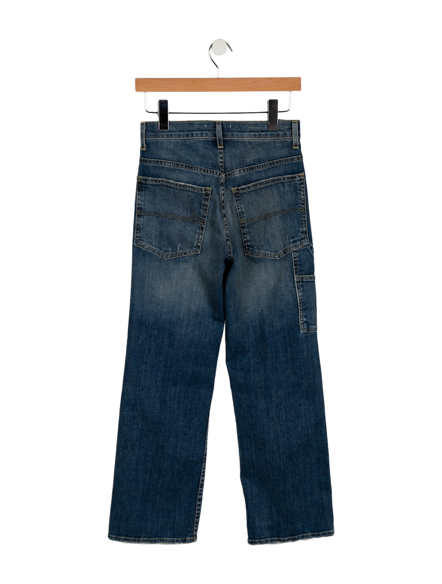 Nili Lotan High-Rise Straight Leg Jeans