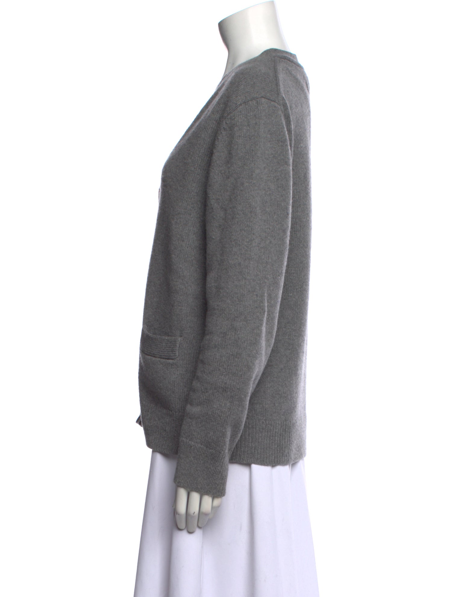 Nili Lotan Merino Wool V-Neck Sweater