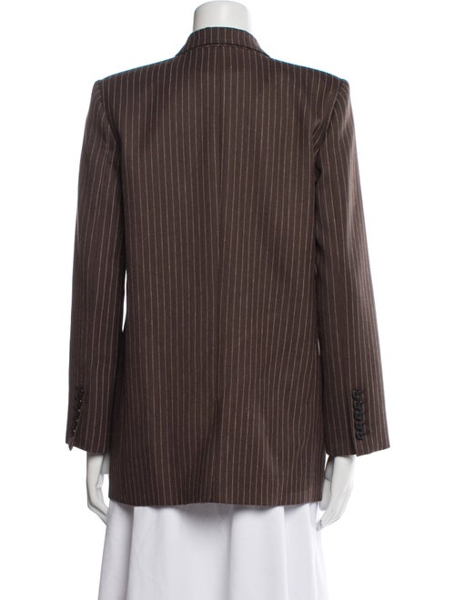 Nili Lotan Virgin Wool Striped Blazer