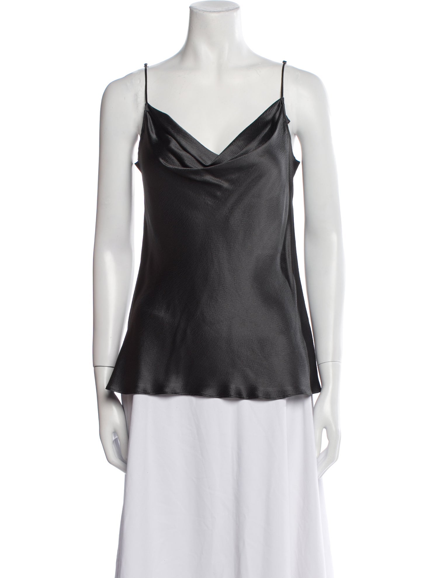 Nili Lotan Silk Cowl Neck Top w/ Tags