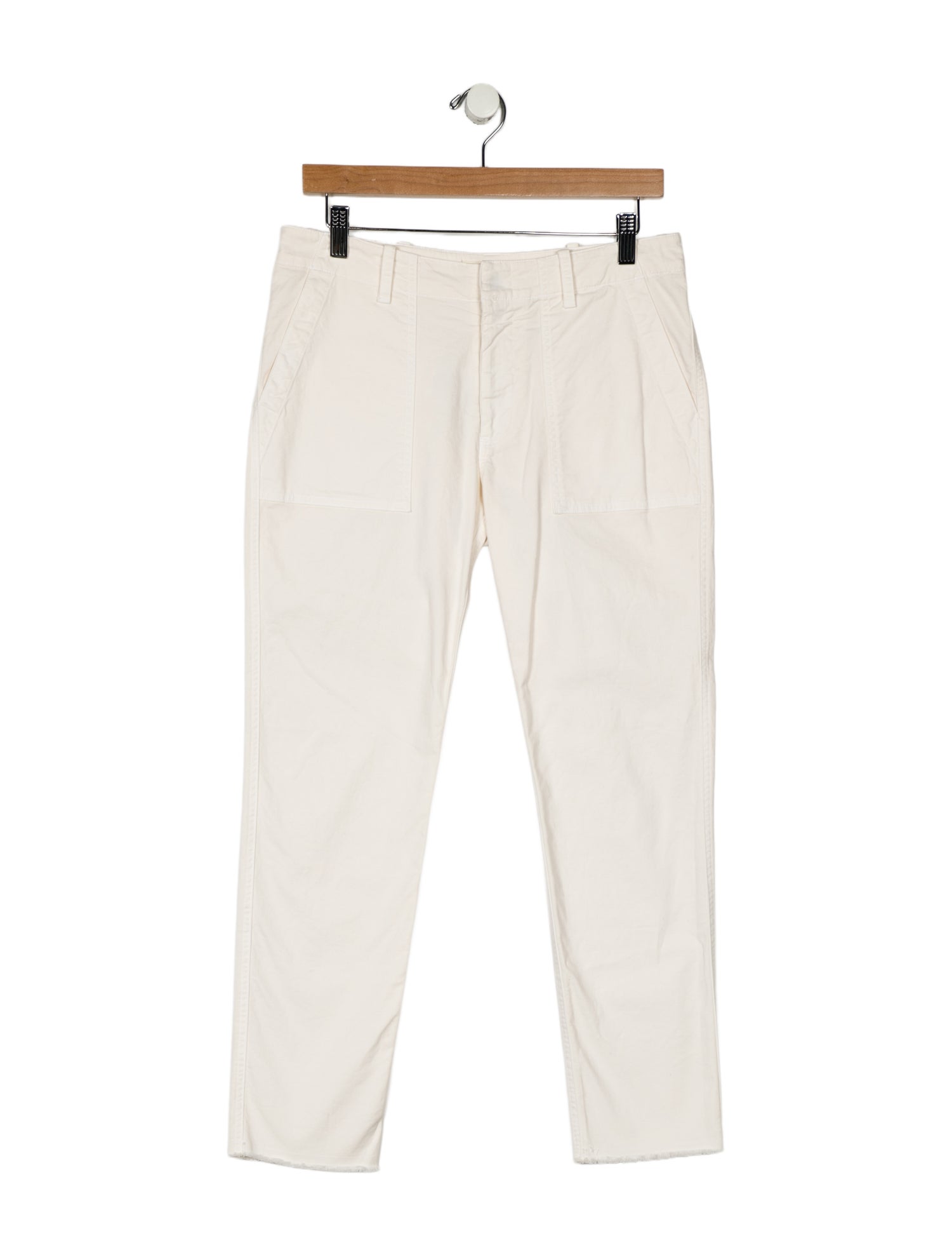 Nili Lotan Mid-Rise Straight Leg Jeans