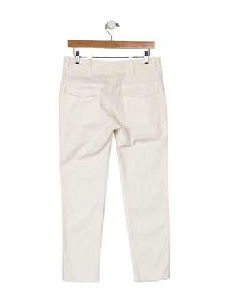 Nili Lotan Mid-Rise Straight Leg Jeans