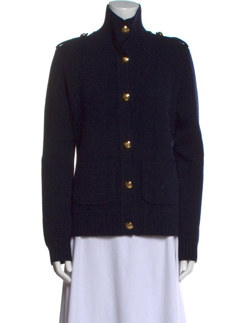 Nili Lotan Virgin Wool Mock Neck Sweater