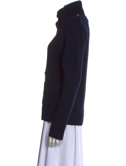 Nili Lotan Virgin Wool Mock Neck Sweater