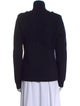 Nili Lotan Virgin Wool Mock Neck Sweater