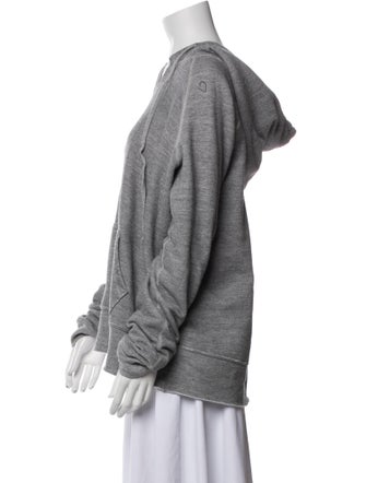 Nili Lotan V-Neck Long Sleeve Sweatshirt