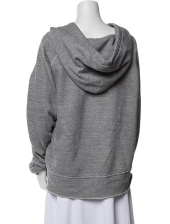 Nili Lotan V-Neck Long Sleeve Sweatshirt