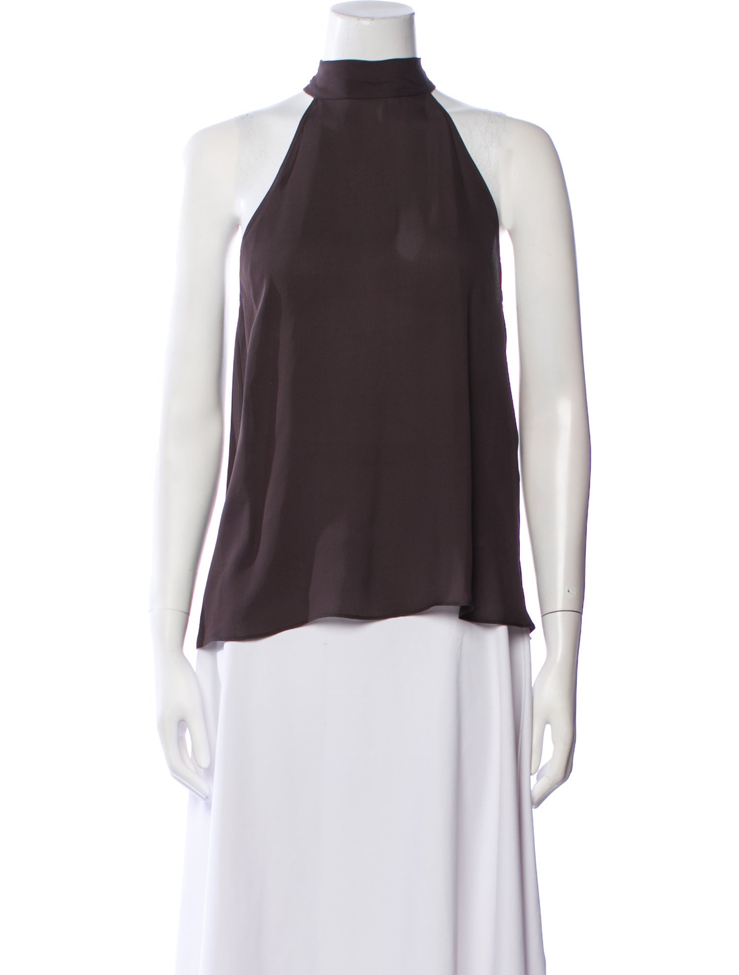 Nili Lotan Silk Halterneck Blouse w/ Tags