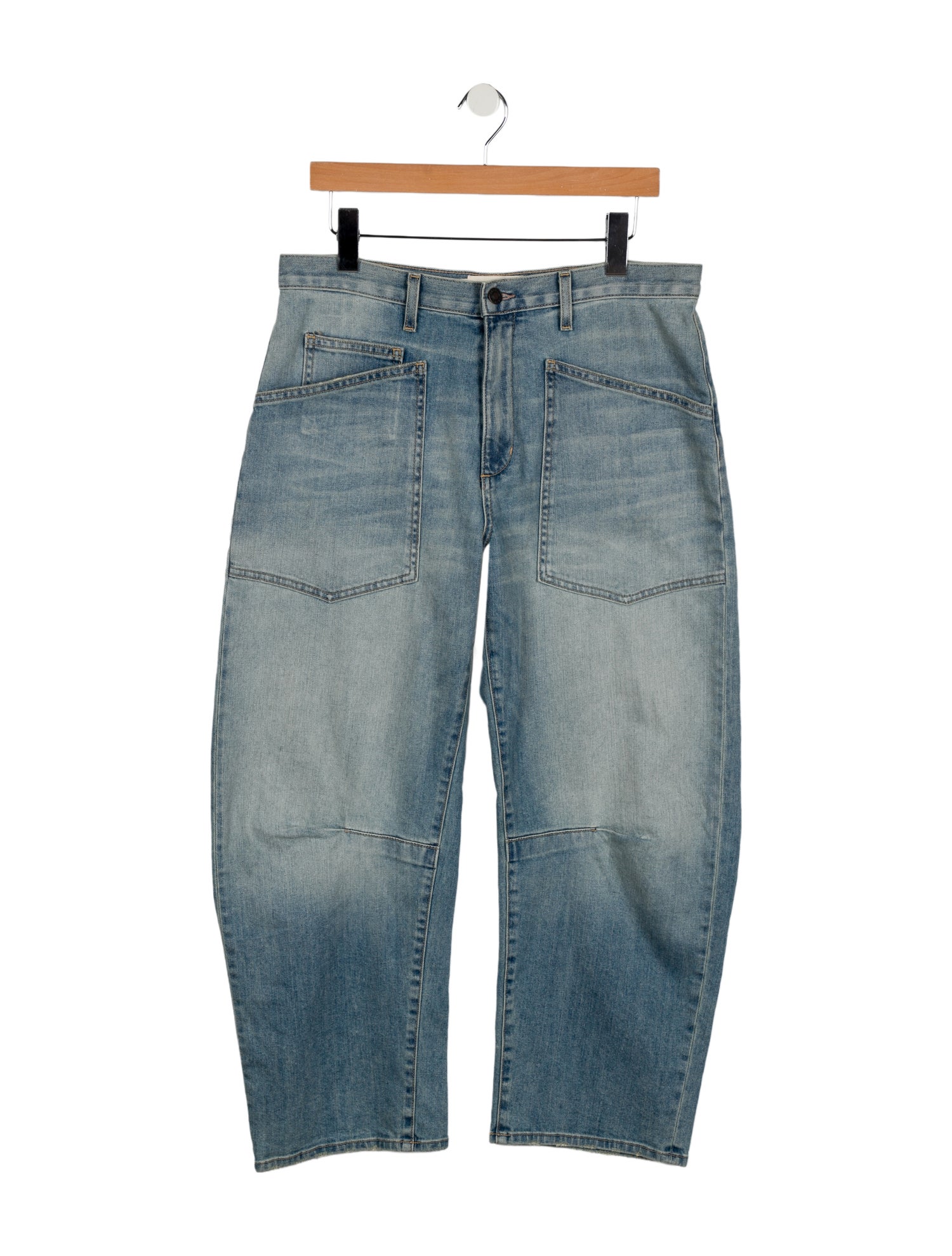 Nili Lotan High-Rise Wide Leg Jeans