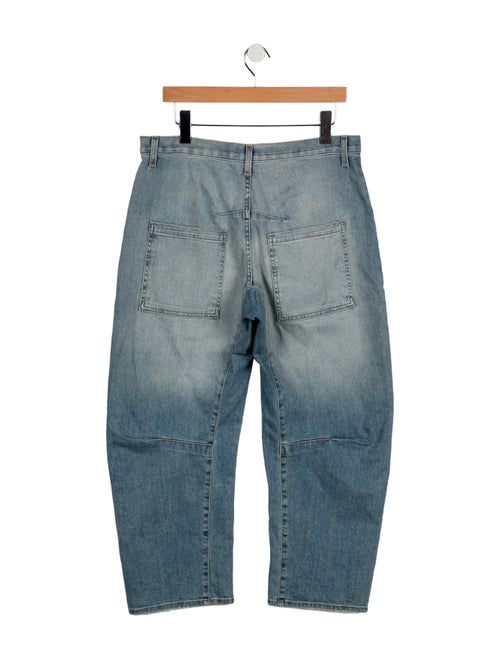 Nili Lotan High-Rise Wide Leg Jeans