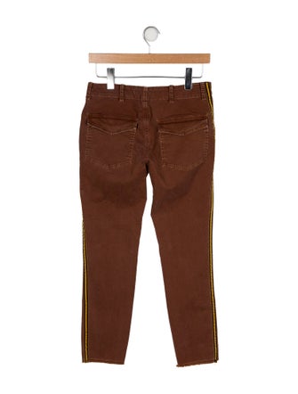 Nili Lotan Mid-Rise Skinny Leg Jeans