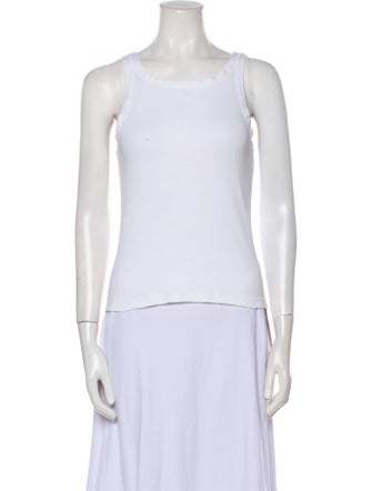 Nili Lotan Scoop Neck Sleeveless Top