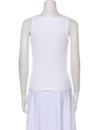 Nili Lotan Scoop Neck Sleeveless Top