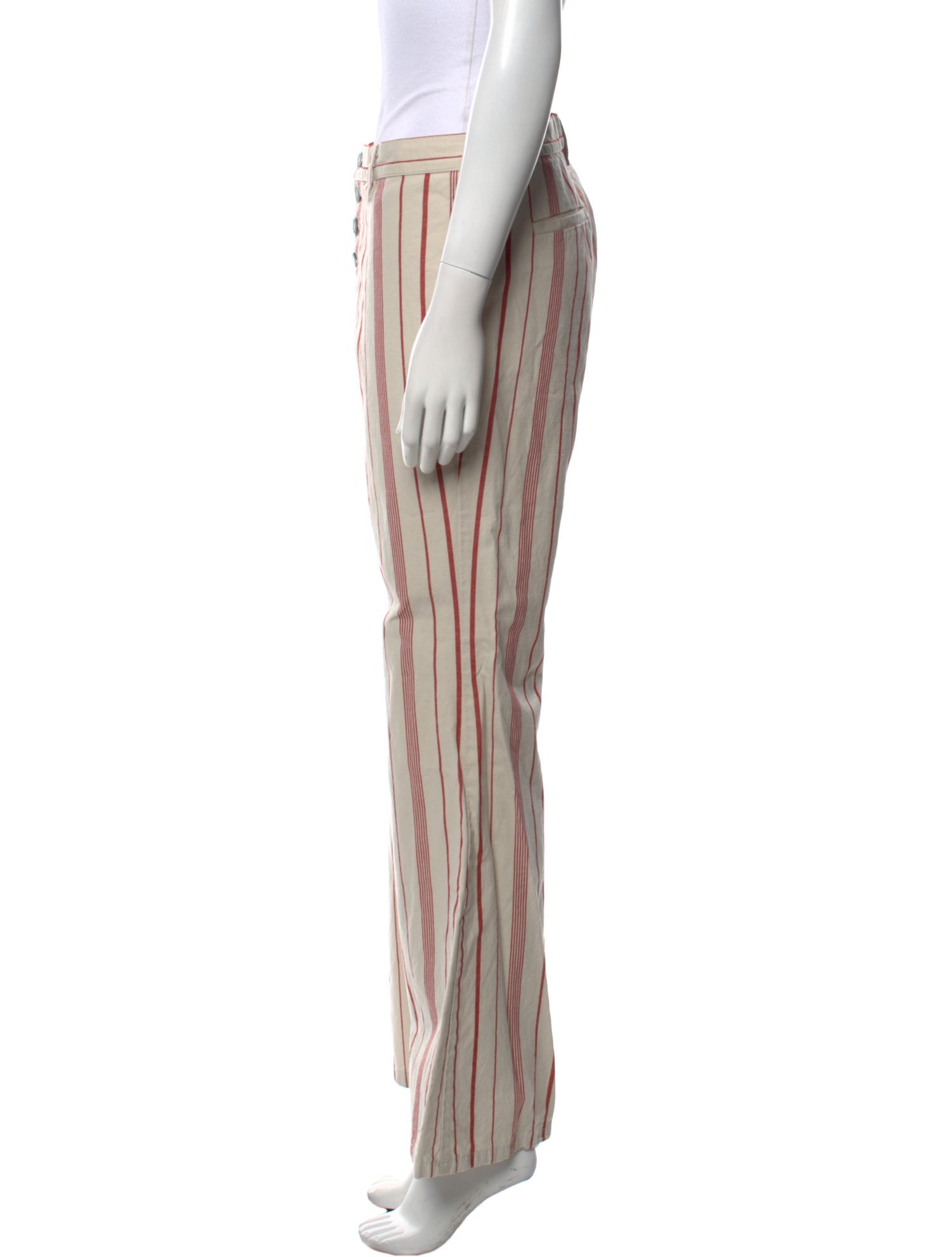 Nili Lotan Striped Wide Leg Pants