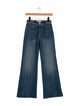 Nili Lotan Mid-Rise Wide Leg Jeans