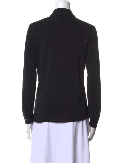 Nili Lotan Long Sleeve Button-Up Top