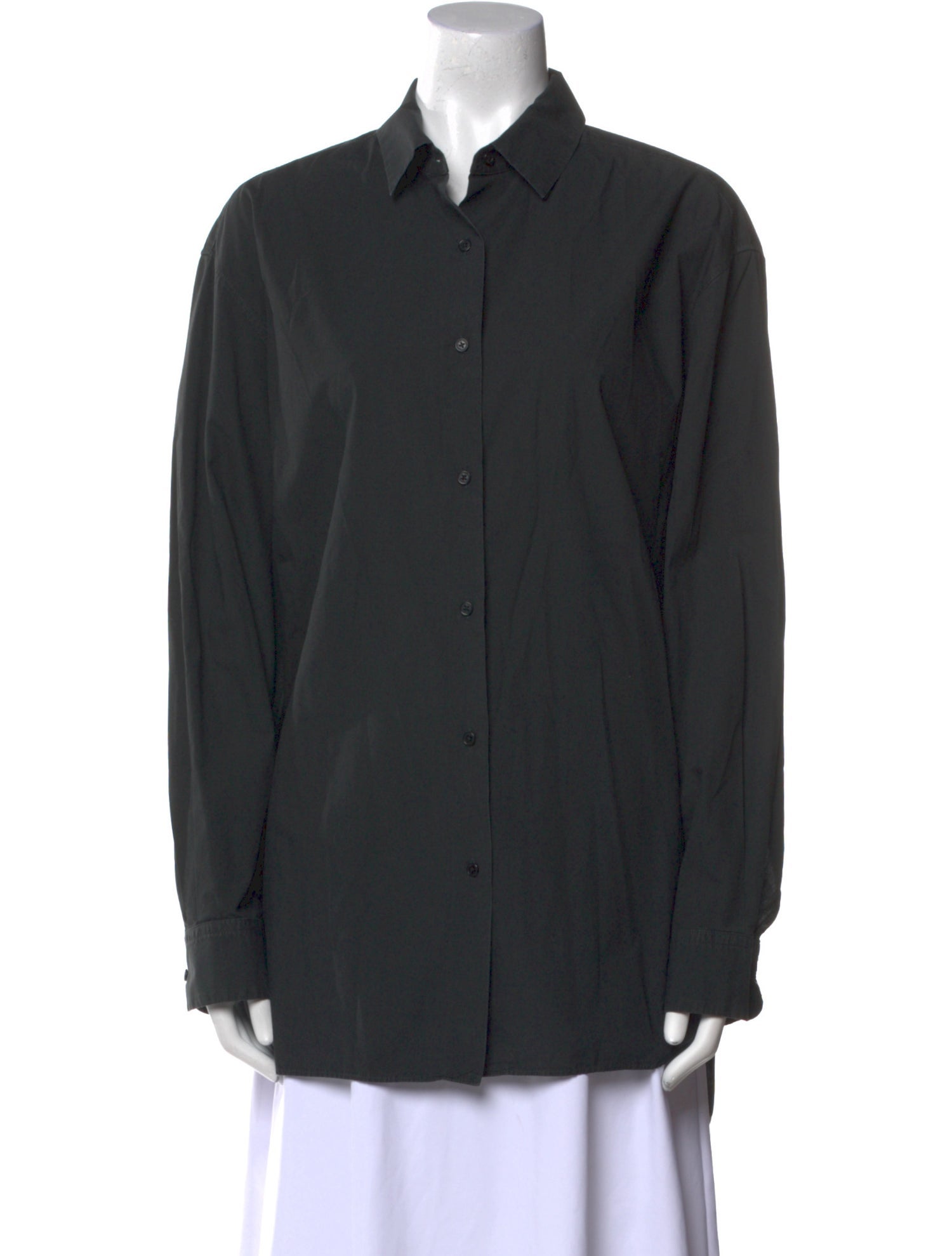 Nili Lotan Long Sleeve Button-Up Top