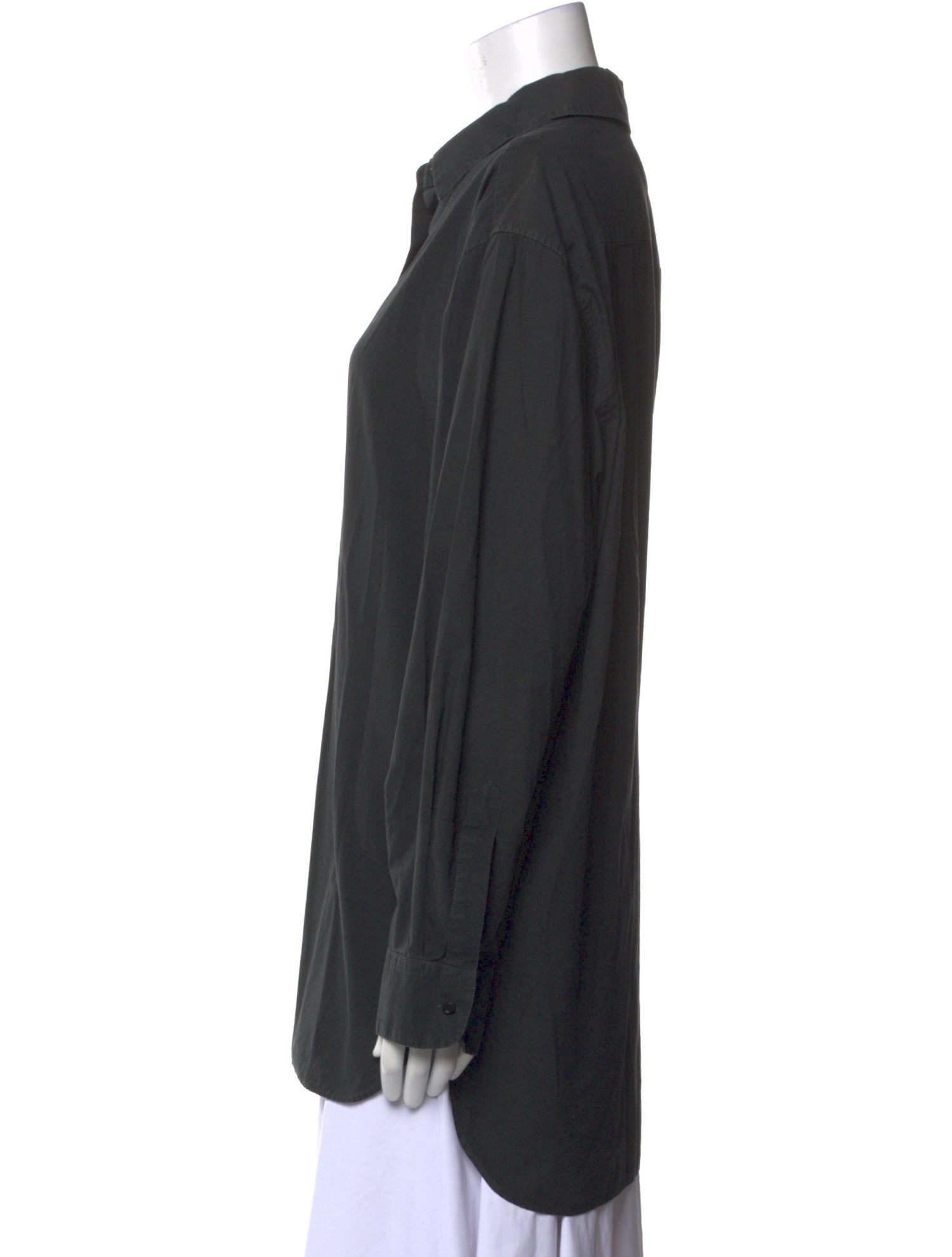 Nili Lotan Long Sleeve Button-Up Top