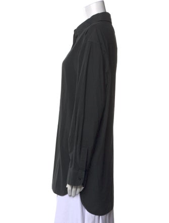 Nili Lotan Long Sleeve Button-Up Top