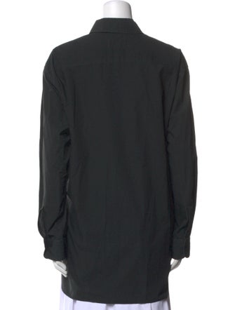 Nili Lotan Long Sleeve Button-Up Top