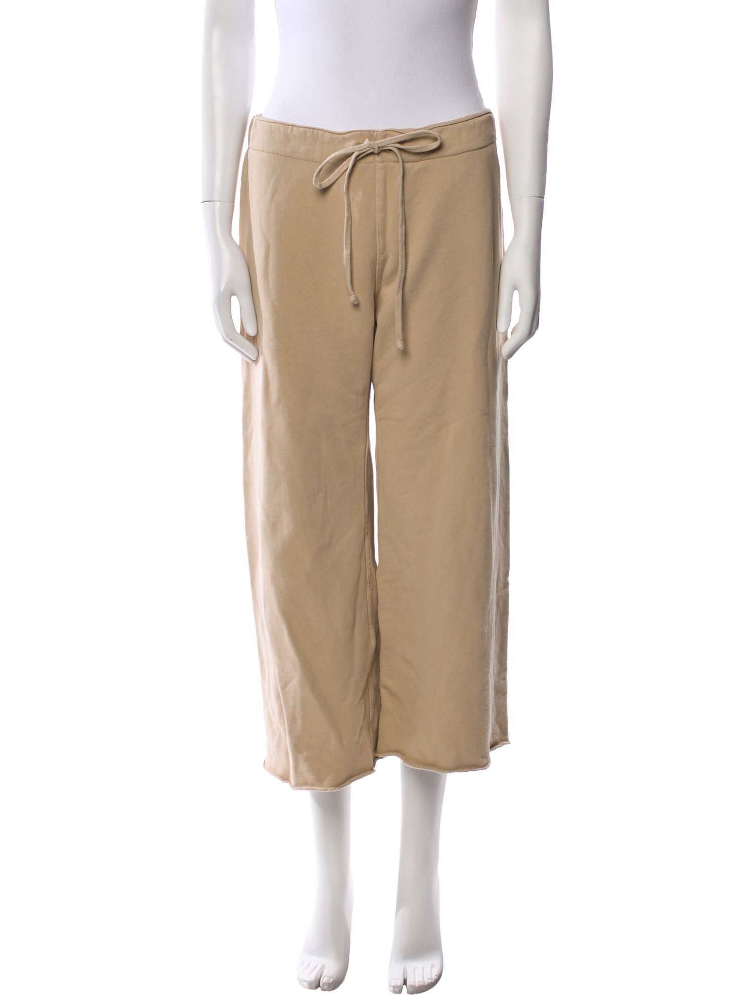 Nili Lotan Raw-Edge Trim Sweatpants