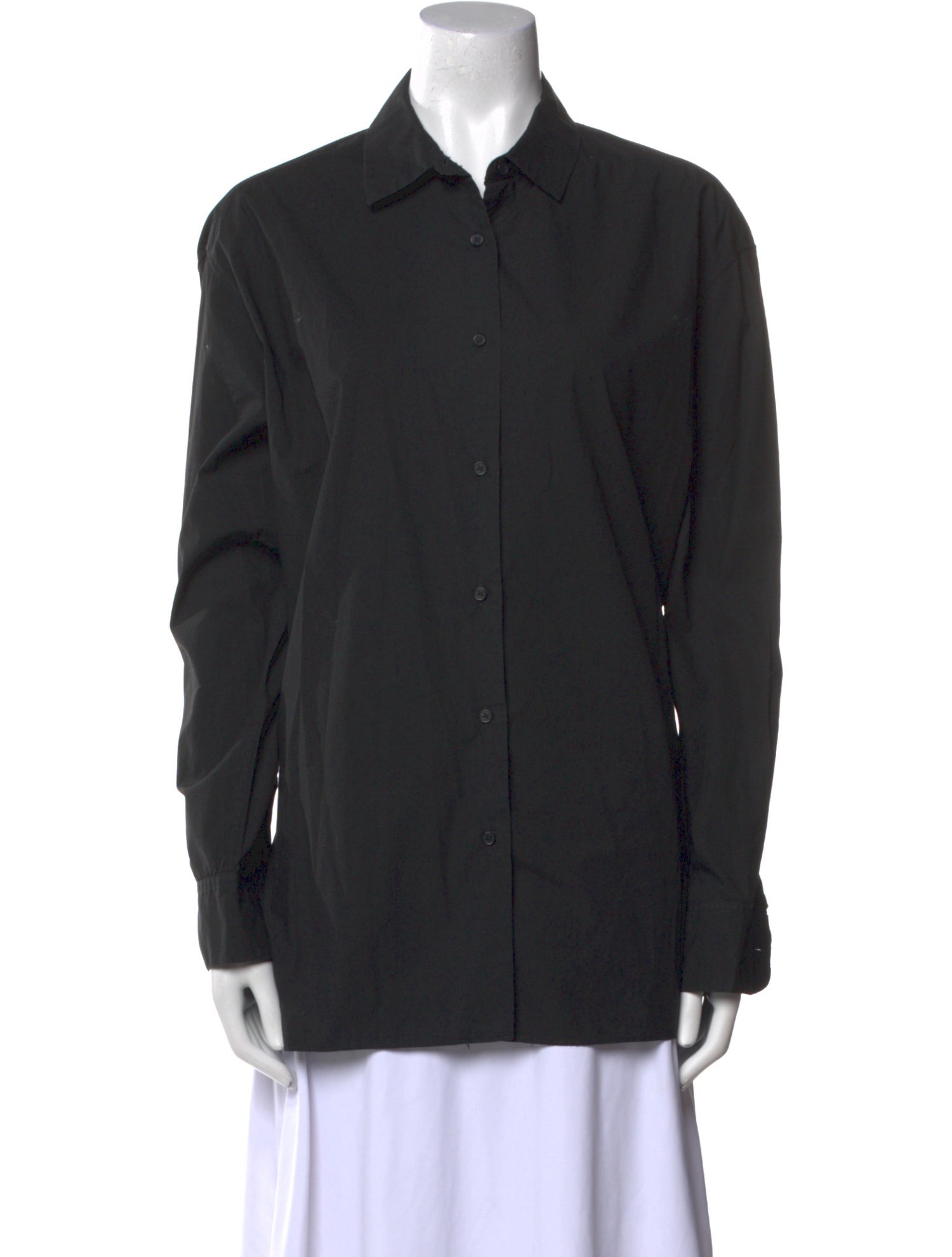 Nili Lotan Long Sleeve Button-Up Top