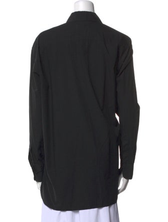 Nili Lotan Long Sleeve Button-Up Top