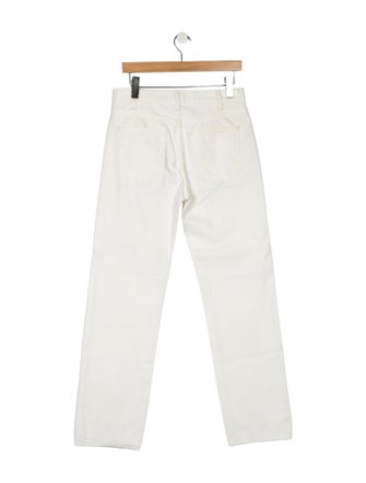 Nili Lotan High-Rise Straight Leg Jeans