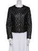 Nili Lotan Lamb Leather Evening Jacket