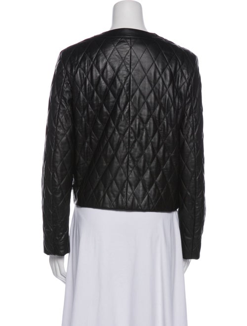 Nili Lotan Lamb Leather Evening Jacket