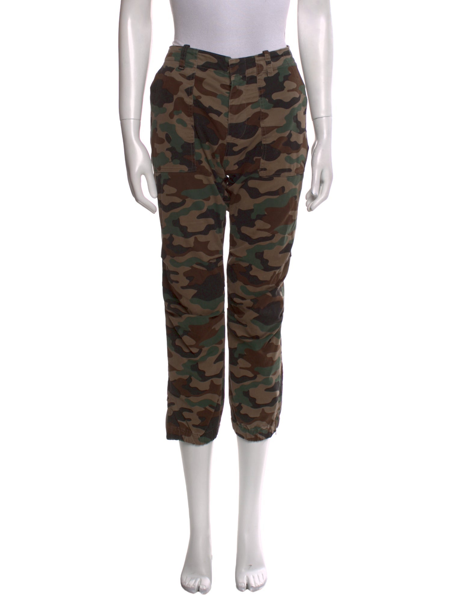 Nili Lotan Printed Skinny Leg Pants