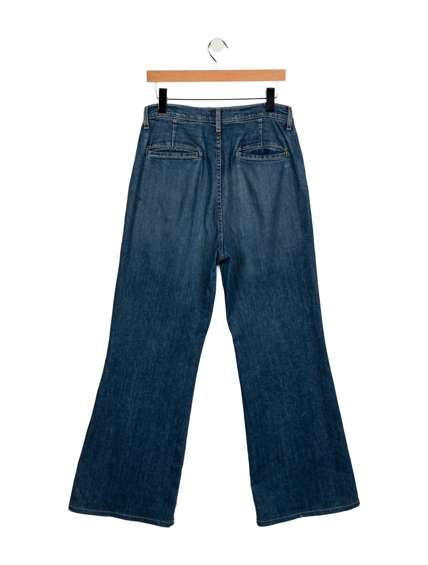 Nili Lotan High-Rise Wide Leg Jeans