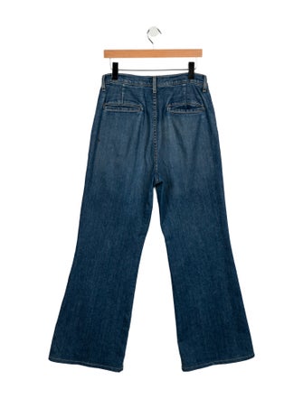 Nili Lotan High-Rise Wide Leg Jeans