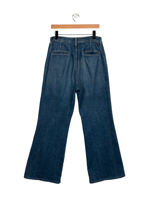 Nili Lotan High-Rise Wide Leg Jeans