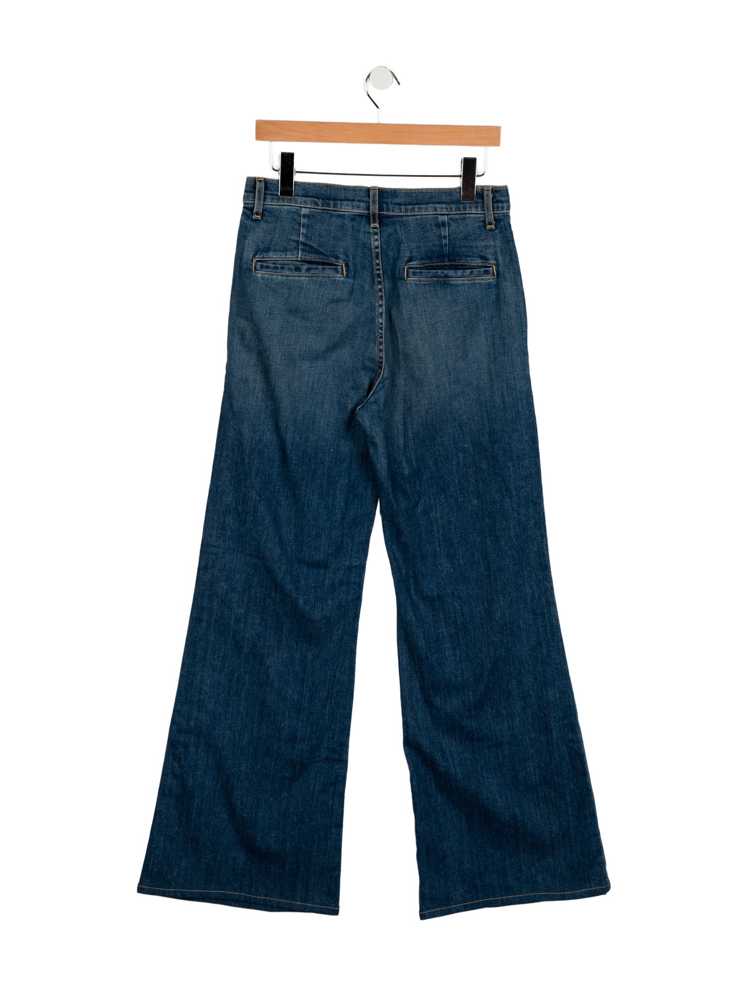 Nili Lotan High-Rise Wide Leg Jeans