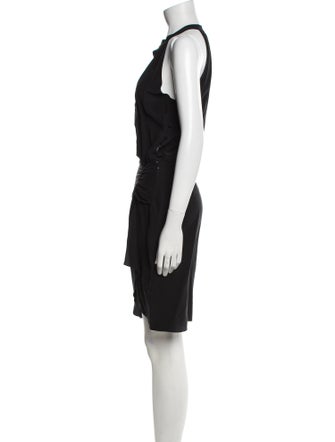 Nili Lotan Silk Knee-Length Dress