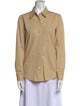 Nili Lotan Long Sleeve Button-Up Top