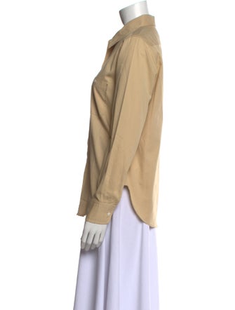 Nili Lotan Long Sleeve Button-Up Top