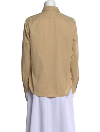 Nili Lotan Long Sleeve Button-Up Top