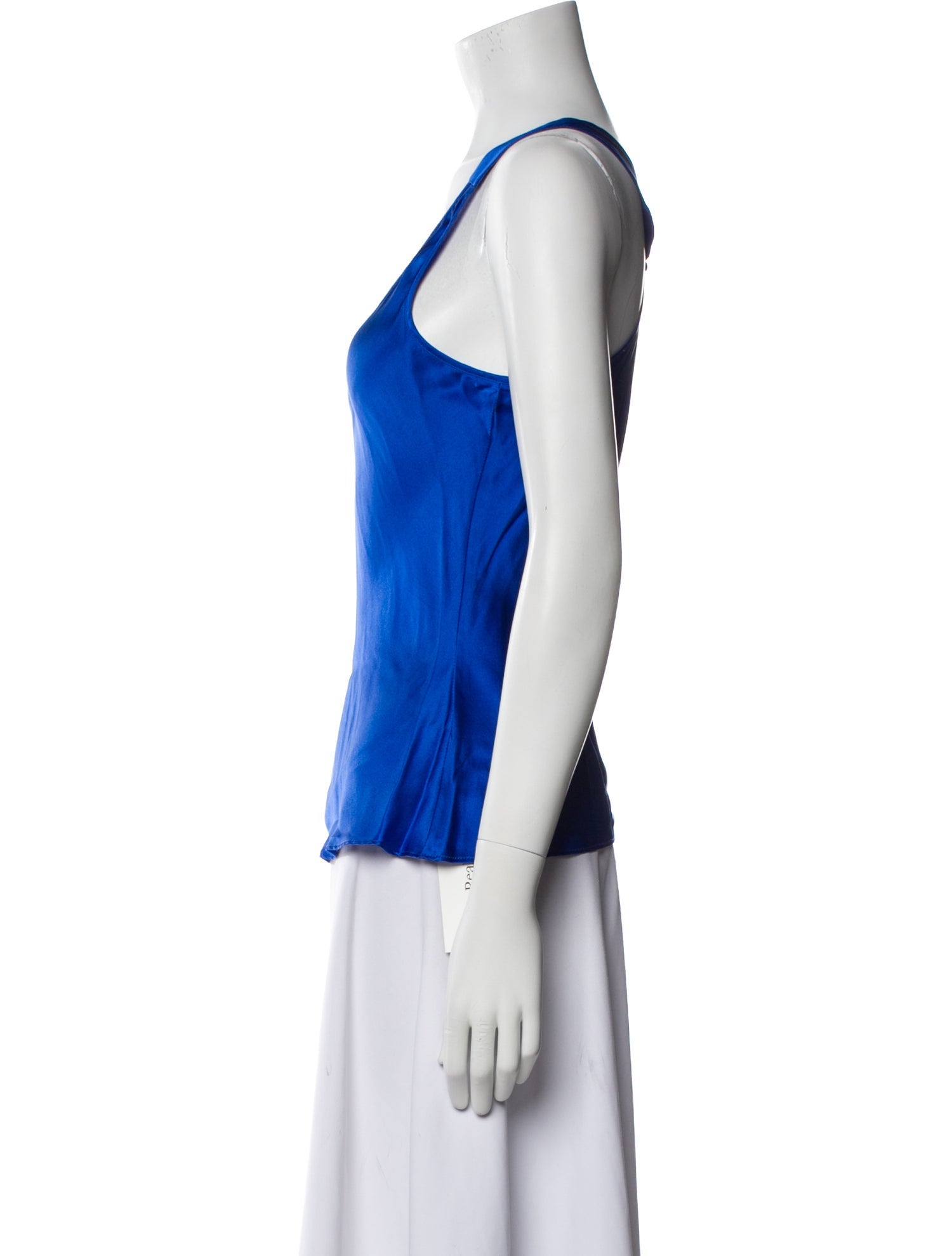 Nili Lotan Silk V-Neck Top