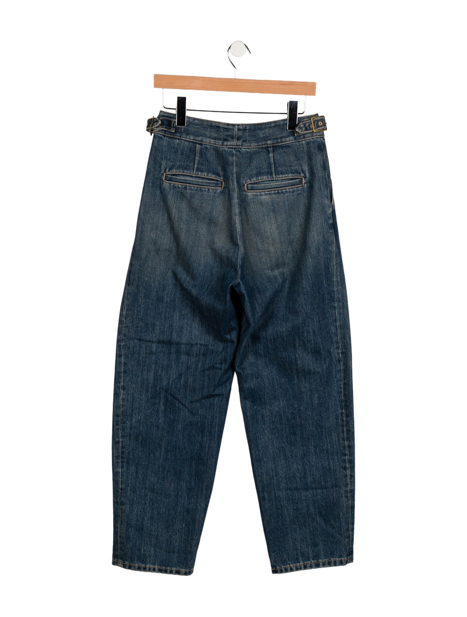 Nili Lotan High-Rise Wide Leg Jeans