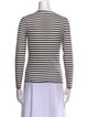 Nili Lotan Striped Crew Neck Top