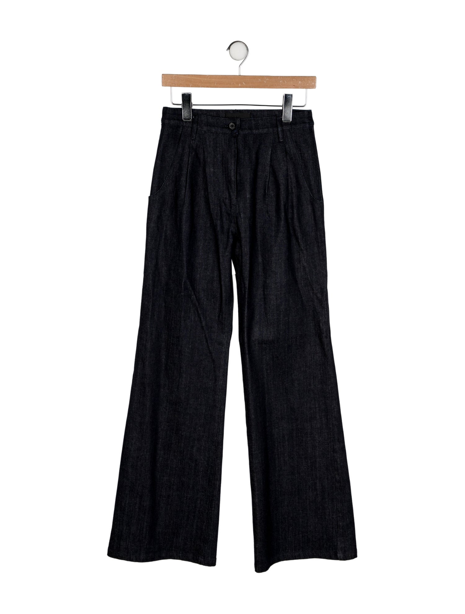 Nili Lotan High-Rise Wide Leg Jeans