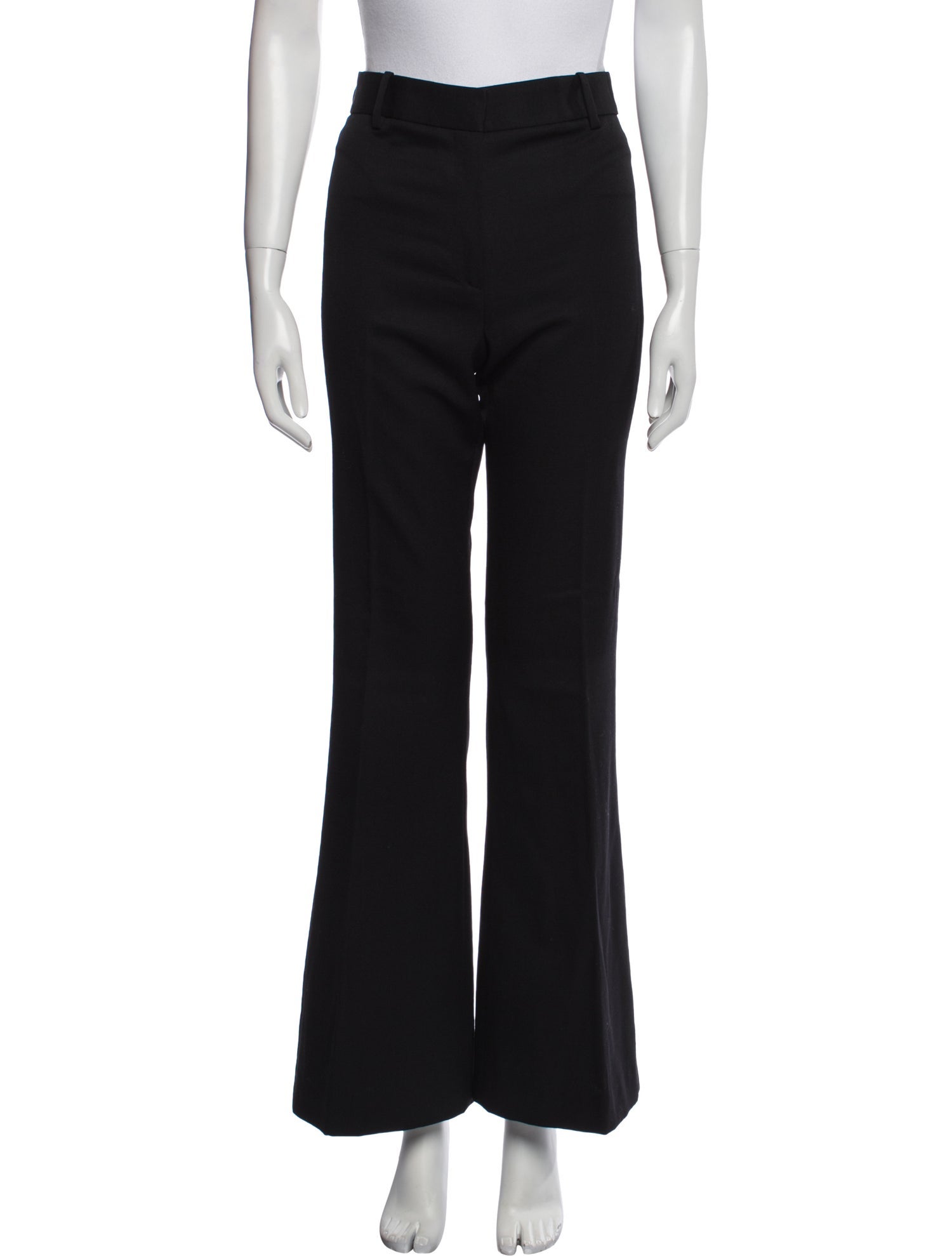 Nili Lotan Virgin Wool Flared Pants